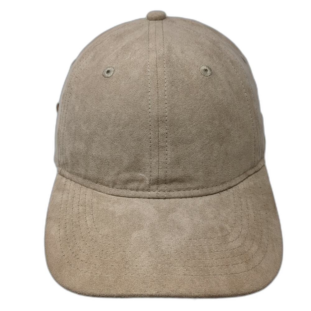 Goodfellow & Co Baseball Cap Brown One Size Faux Suede Strapback Adjustable Hat
